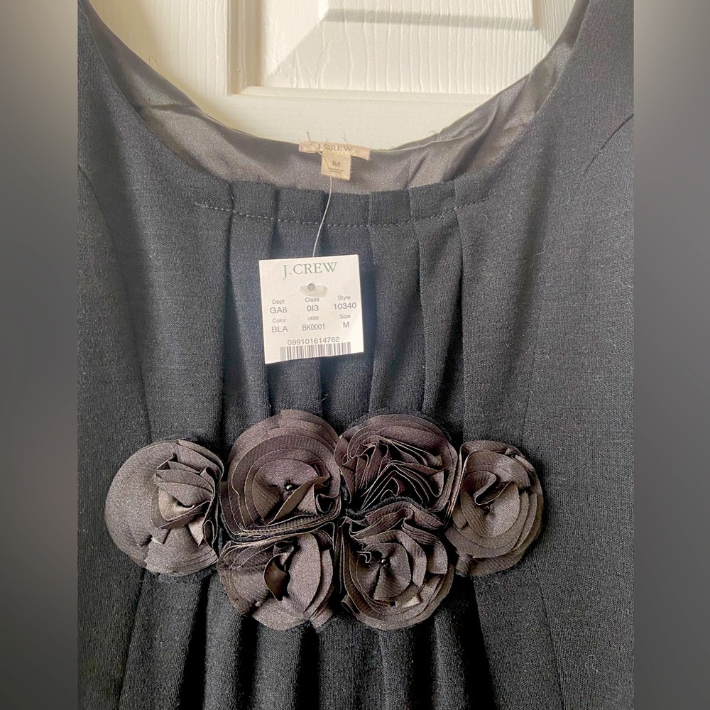J crew rosette wool dress NWT